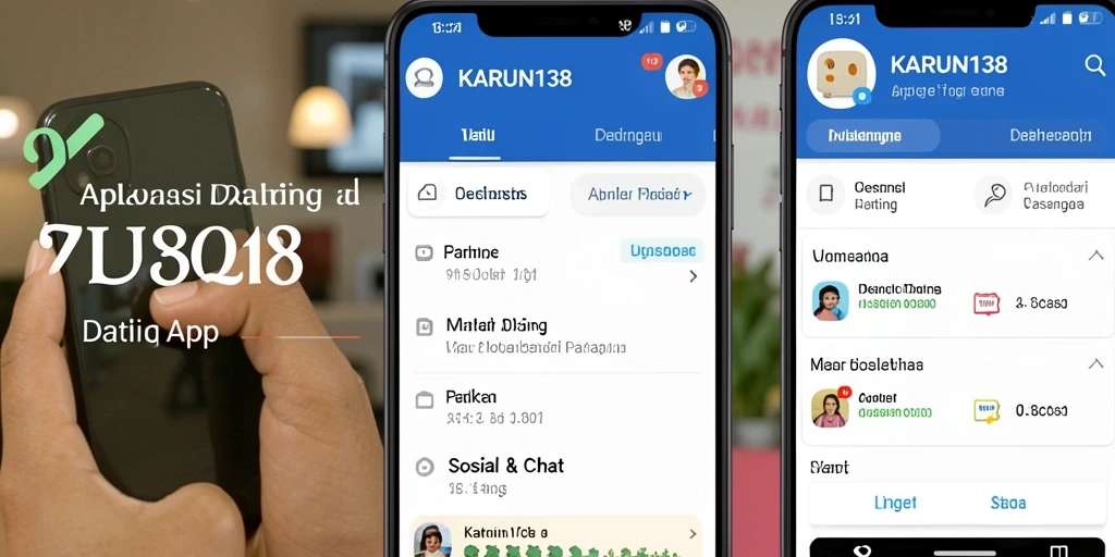 Tampilan antarmuka pengguna KARUN138 yang modern dan menarik.